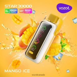 Vozol Vape Flavours MANGO ICE VXBH4613 VOZOL STAR 20000