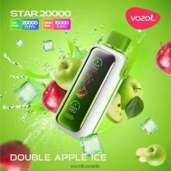 Vozol Vape Review DOUBLE APPLE ICE VXBH467 VOZOL STAR 20000
