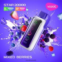 Vozol Vape Review MIXED BERRIES VXBH4614 VOZOL STAR 20000